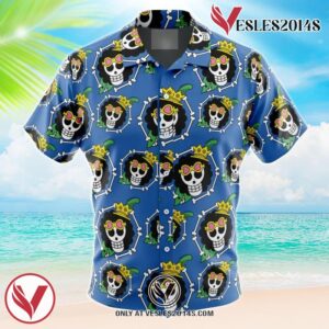 Hippie Trip Brook One Piece Hawaiian Button Up Shirt, Perfect Gifts For Anime Lovers - Vesles2014S