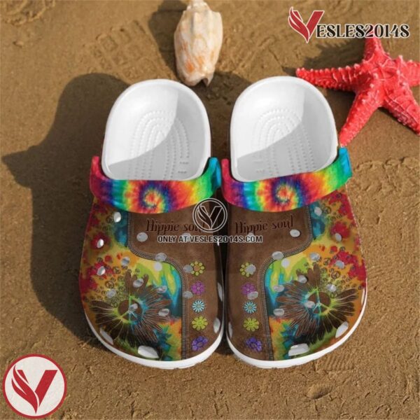 Hippie soul shoes Crocs Crocband Clogs Shoes For Men Women, Unique Gift From  Vesles2014S