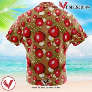 Hito Hito no Mi One Piece Hawaiian Button Up Shirt, Perfect Gifts For Anime Lovers - Vesles2014S 2