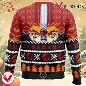 Ho Ho Hooo Holiday Thundercats Ugly Christmas Sweater, Unique Christmas Gift For Fans - Vesles2014S 1