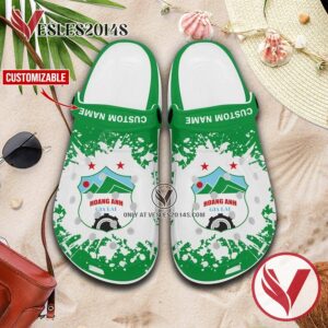 Hoang Anh Gia Lai FC Logo Custom Crocs Shoes For Men And Women, Unique Clogs Shoes For Fans - Vesles2014S 1
