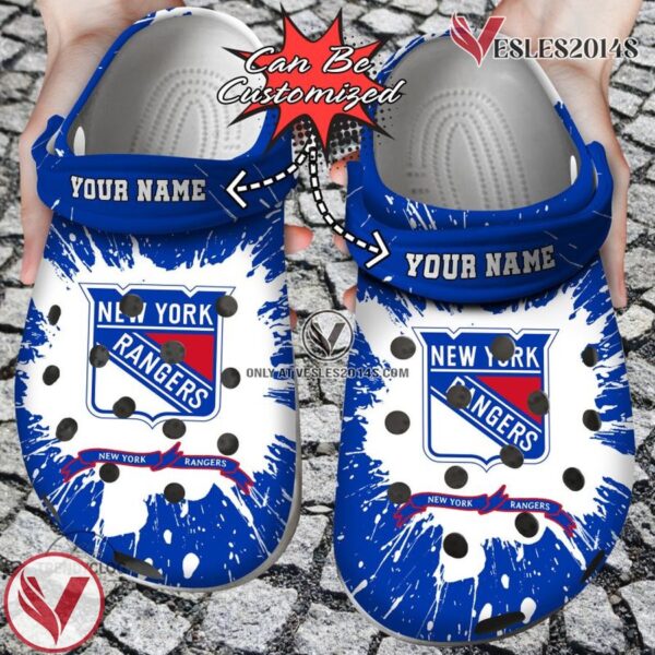 Hockey Personalized NY Rangers Team Clog Shoes, Unique Gift From  Vesles2014S