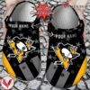 Hockey Personalized PPenguins Star Flag Clog Shoes, Unique Gift From  Vesles2014S