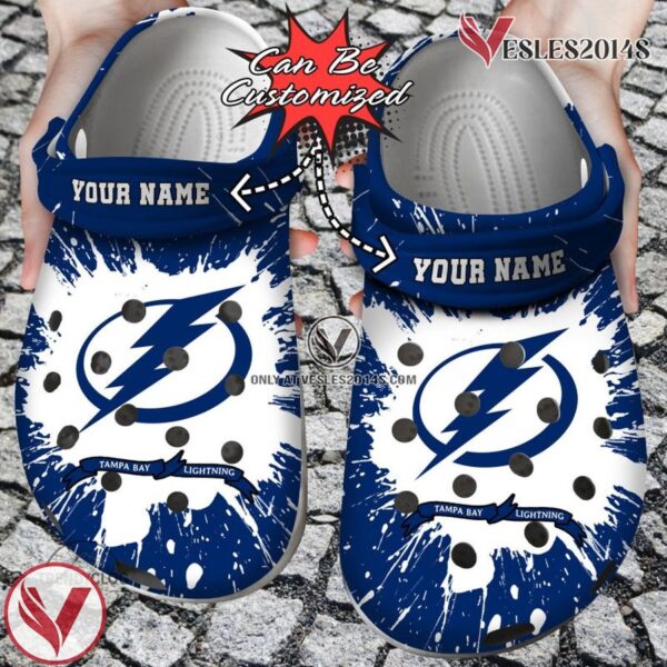 Hockey Personalized TB Lightning Team Clog Shoes, Unique Gift From  Vesles2014S