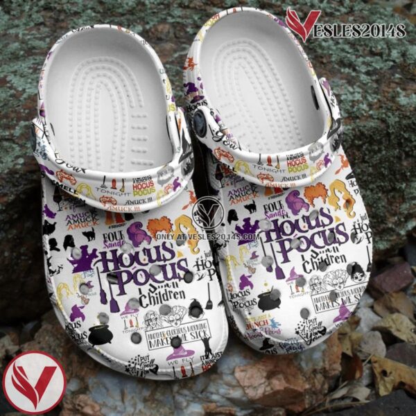 Hocus Pocus Halloween Crocs Crocband Clogs Shoes Comfortable For Men Women, Unique Gift From  Vesles2014S