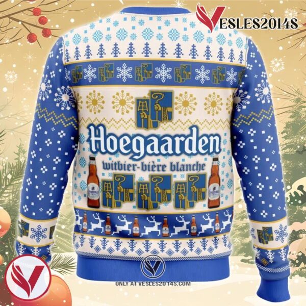 Hoegaarden Beer Ugly Christmas Sweater, Unique Christmas Gift For Fans - Vesles2014S 1