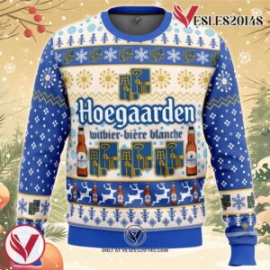 Hoegaarden Beer Ugly Christmas Sweater, Unique Christmas Gift For Fans - Vesles2014S