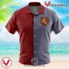 Hogwarts Legacy Gryffindor Badge Harry Potter Hawaiian Button Up Shirt, Perfect Gifts For Anime Lovers - Vesles2014S