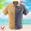 Hogwarts Legacy Hufflepuff Badge Harry Potter Hawaiian Button Up Shirt, Perfect Gifts For Anime Lovers - Vesles2014S