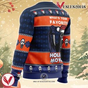 Holiday Scream Ugly Christmas Sweater, Unique Christmas Gift For Fans - Vesles2014S 2