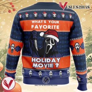 Holiday Scream Ugly Christmas Sweater, Unique Christmas Gift For Fans - Vesles2014S 3