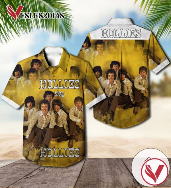 Hollies Sing Hollies Album By The Hollies Hawaiian Shirt, Best Gift For Music Lovers Vesles2014S
