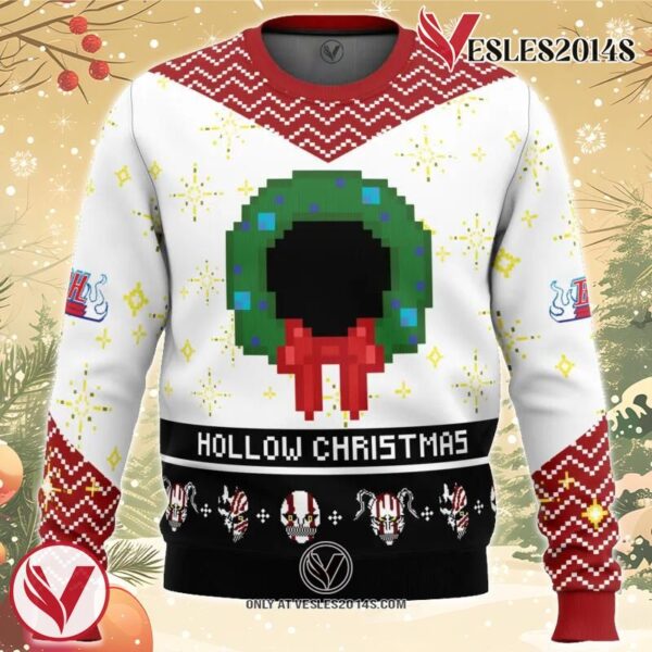Hollow Ichigo Bleach Ugly Christmas Sweater, Unique Christmas Gift For Fans - Vesles2014S