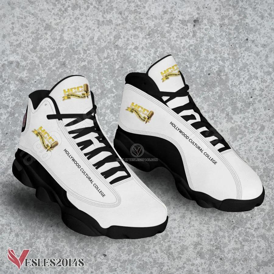 Hollywood Cultural College Logo Air Jordan 13 Shoes, Best Sneaker Gifts For Fans - Vesles2014s