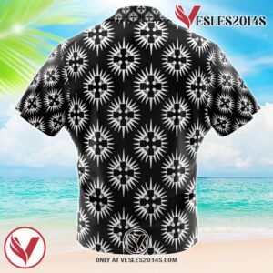 Holy Sol Temple Fire Force Hawaiian Button Up Shirt, Perfect Gifts For Anime Lovers - Vesles2014S 2