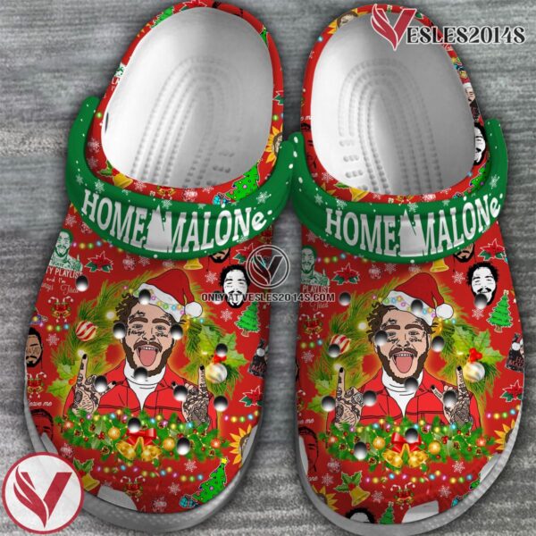 Home Malone Music Crocs Crocband Clogs Shoes, Unique Gifts For Fans Style 1 - Vesles2014S 2