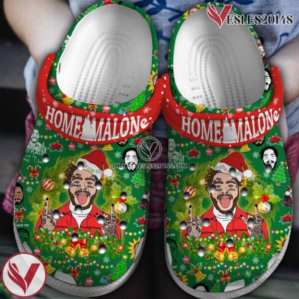 Home Malone Music Crocs Crocband Clogs Shoes, Unique Gifts For Fans Style 2 - Vesles2014S