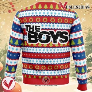 Homelander The Boys Ugly Christmas Sweater, Unique Christmas Gift For Fans - Vesles2014S 1