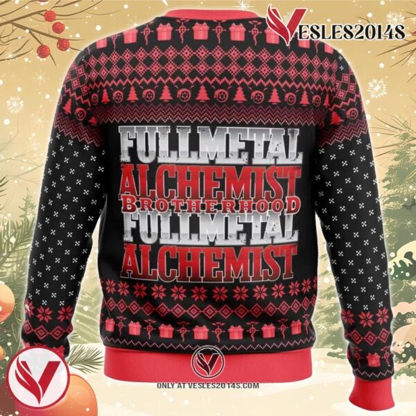 Homonculi Fullmetal Alchemist Ugly Christmas Sweater, Unique Christmas Gift For Fans - Vesles2014S 1