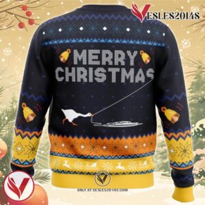 Honked Christmas Untitled Goose Game Ugly Christmas Sweater, Unique Christmas Gift For Fans - Vesles2014S 1