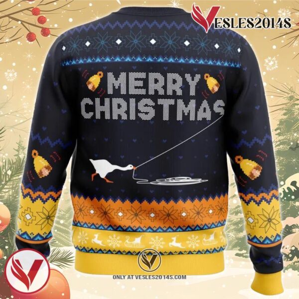 Honked Christmas Untitled Goose Game Ugly Christmas Sweater, Unique Christmas Gift For Fans - Vesles2014S 1