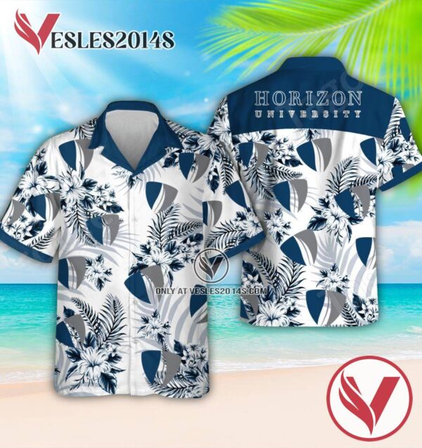 Horizon University Logo Hawaiian Suit, Perfect Gifts Idea In Holiday - Vesles2014S 1
