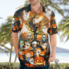 Horror Killers Chibi Halloween Full Printing Hawaiian Shirt Funny Hawaiian Beach Gift Casual Shirt Vesles2014S
