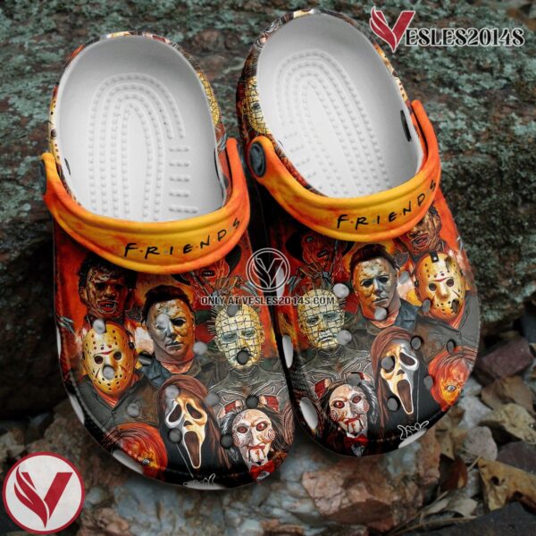 Horror Movie Characters Movie Crocs Crocband Clogs Shoes Comfortable For Men Women and Kids - Vesles2014S
