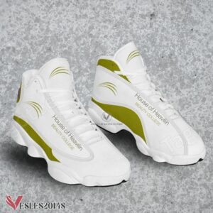 House of Heavilin Beauty College Logo Air Jordan 13 Shoes, Best Sneaker Gifts For Fans - Vesles2014s