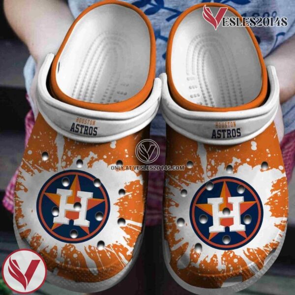 Houston Astros Crocs Crocband Shoes Comfortable Clogs For Men Women, Unique Gift From  Vesles2014S
