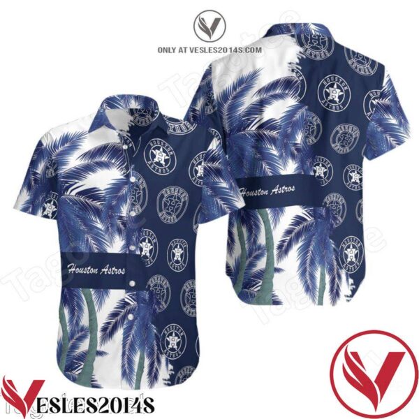 Houston Astros Hawaiian Shirt And Short, Unique Gifts For Friends - Vesles2014S 1