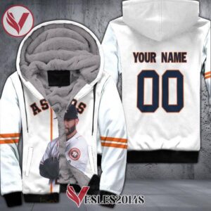 Houston Astros Jose Altuve 27 Player White Personalized 3D Fleece Hoodie, Best Outfit For Fans Sport - Vesles2014S 1
