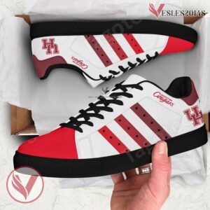 Houston Cougars Print Stan Smith Shoes, Best Sneaker For Fans - Vesles2014s