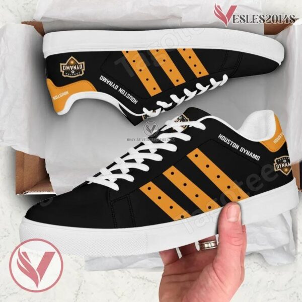 Houston Dynamo Print Stan Smith Shoes, Best Sneaker For Fans - Vesles2014s