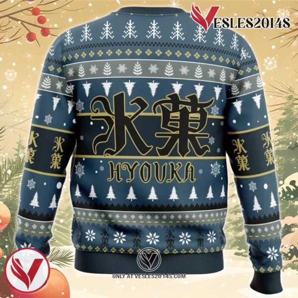 Houtarou And Eru Hyouka Ugly Christmas Sweater, Unique Christmas Gift For Fans - Vesles2014S 1