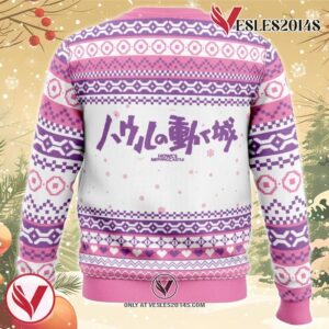 Howl and Sophie Howl’s Moving Castle  Ugly Christmas Sweater, Unique Christmas Gift For Fans - Vesles2014S 1