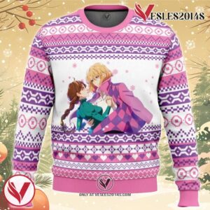 Howl and Sophie Howl’s Moving Castle  Ugly Christmas Sweater, Unique Christmas Gift For Fans - Vesles2014S
