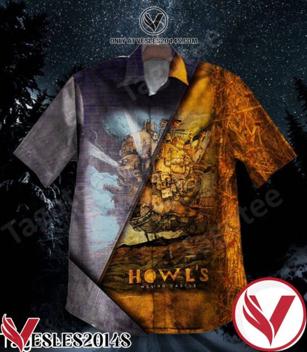Howl’s Moving Castle Hawaiian Shirt, Unique Gifts For Friends - Vesles2014S 1