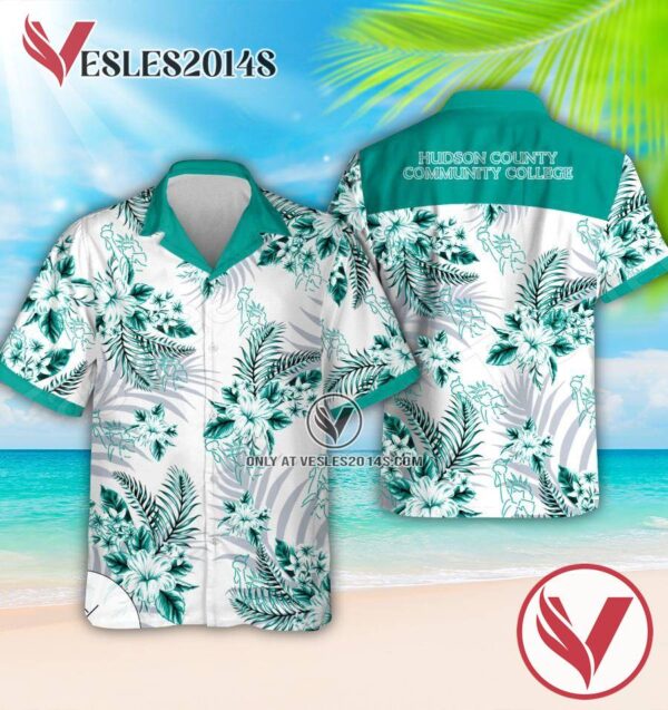 Hudson County Community College Hawaiian Suit, Perfect Gifts Idea In Holiday - Vesles2014S 1
