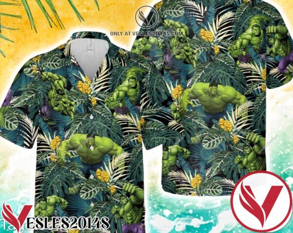 Hulk Marvel Avengers Hawaiian Shirt, Unique Gifts For Friends - Vesles2014S 1