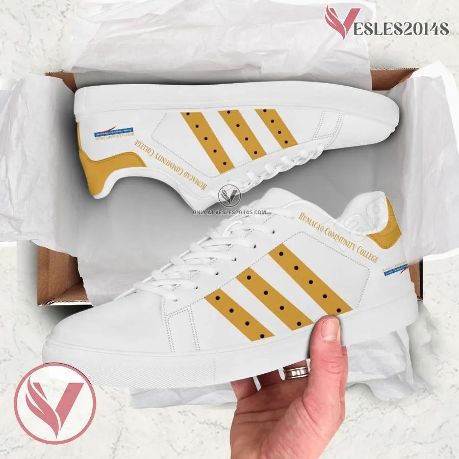 Humacao Community College Logo Skate Shoes, Unique Sneaker For Fans - Vesles2014s