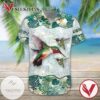 Hummingbird Hawaiian Graphic Print Short Sleeve Hawaiian Casual Shirt Vesles2014S