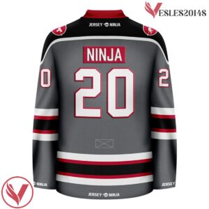 Hunter Funny Cougar Hockey Jersey - Vesles2014S 3