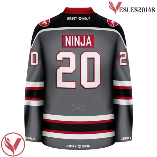 Hunter Funny Cougar Hockey Jersey - Vesles2014S 3