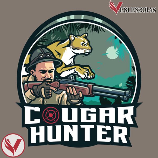 Hunter Funny Cougar Hockey Jersey - Vesles2014S 4