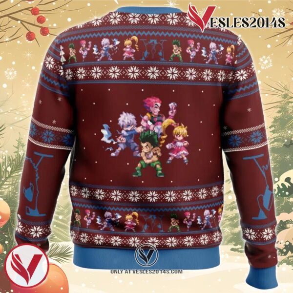 Hunter X Hunter Sprites Ugly Christmas Sweater, Unique Christmas Gift For Fans - Vesles2014S 1