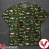 Hunting Deer And Bear Pine Nuts Green Hawaiian Shirt, Unique Gifts For Friends - Vesles2014S 1