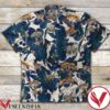 Hunting Deer Blue Flowers Hawaiian Shirt, Unique Gifts For Friends - Vesles2014S 1