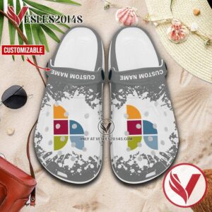 Hussian College Logo Crocs Unisex-Adult, Unique Footwear For Fans - Vesles2014S 1