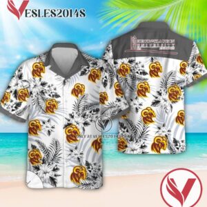 Huston-Tillotson University Logo Aloha Summer Shirt, Perfect Gifts Idea In Holiday - Vesles2014S 1